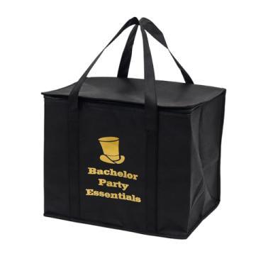 Imagem de Bolsa térmica térmica para despedida de solteiro, ótima para manter cervejas frias, chá de panela, celebração de casamento, portador de bebidas para homens