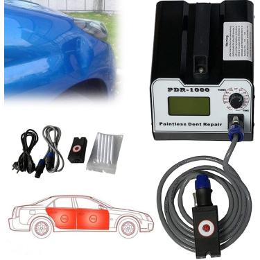 Imagem de Kit Extrator De Amassados, Ferramenta De Remoção De Amassados Sem Pintura Para Carroceria De Carro Kit De Reparo De Amassados Máquina De Aquecimento Pdr De Indução Hot Box Kit De Reparo De