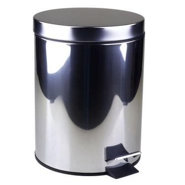Imagem de Lixeira 5L Com Pedal Rayco Inox