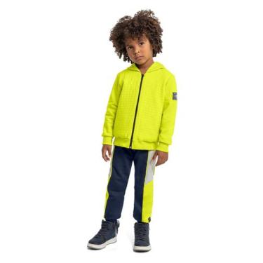 Imagem de Jaqueta Infantil Masculina Quimby, Verde, 6