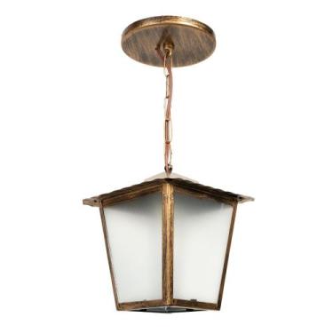 Imagem de Luminária Lustre Pendente de Teto Vidro Transparente 16C - Nova Coloni