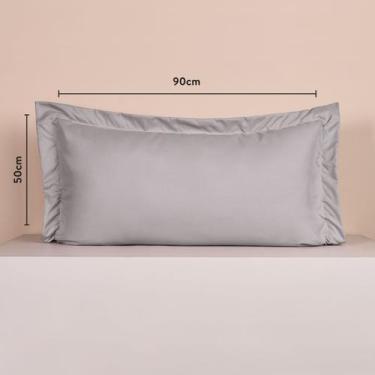 Imagem de FRONHA AVULSA SLIM C/ 3 ABAS MICROPERCAL 200 FIOS 90cmX50cm - Casa Pau
