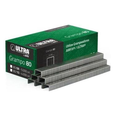 Imagem de Grampo Grampeador Pneumático 80/06  1 Caixa 10000 Pçs Airfix