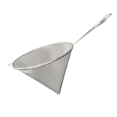 Imagem de Chinoy 12cm peneira para limpar óleo peneira conica 0139/12 - ALEMTEX
