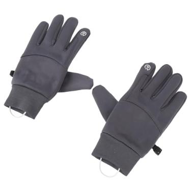 Imagem de Luqeeg Luvas Aquecidas Elétricas USB, Luvas Aquecedoras de Mãos Elétricas com Tela Sensível ao Toque para Mulheres e Homens, à Prova para Esqui, Ciclismo, Motocicleta (Cinza)