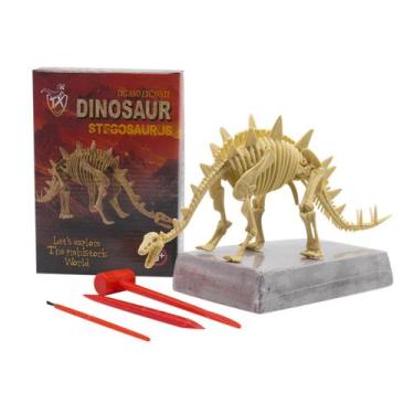 Imagem de Kit de jogo de escavação de fósseis de dinossauros Conjunto de ativida