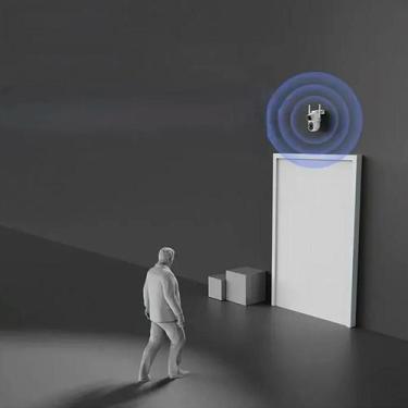 Imagem de Câmera Branca Wifi Noturna Vigilância Casa - Relet