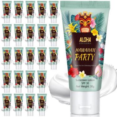 Imagem de Protetor solar Dansib Mini SPF 30 resistente à água, 30 ml, pacote com
