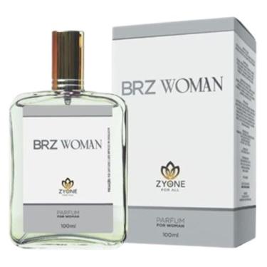 Imagem de Perfume Feminino BRZ Woman 100ml Zyone Parfum Alta Fixação Antigo 121 