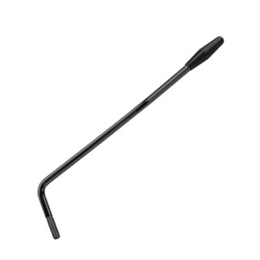 Imagem de DIAO79NI Braço Tremolo para guitarra elétrica – Barra Whammy única US M5 Thread, 182 mm, compatível com guitarra elétrica Fender Mexico Strat Style, preto/preto