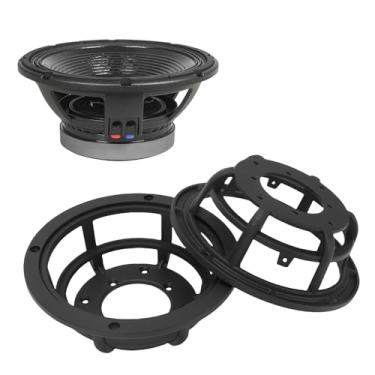 Imagem de Asixxsix 2PCS Bacia de Alto -falante Frame, Suporte de Subwoofer de Alumínio Fundido de 152 Mm Com Estrutura Robusta e Revestimento Premium, para Alto -falantes PA