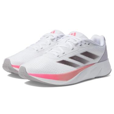 Imagem de adidas Tênis de corrida feminino Duramo SL, Branco/Aurora Met./Rosa lúcido, 37