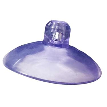 Imagem de 20 Ventosas 4 cm Cabeça Redonda Silicone Vidro Acrílico Pvc