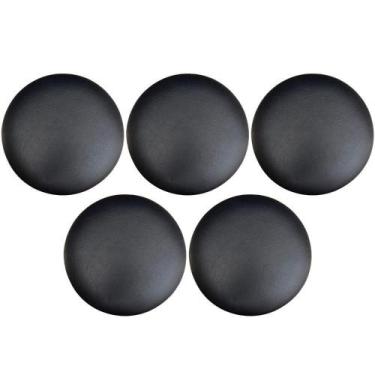 Imagem de Kit 05 Assentos Redondo Preto 39 Cm - LYAM DECOR