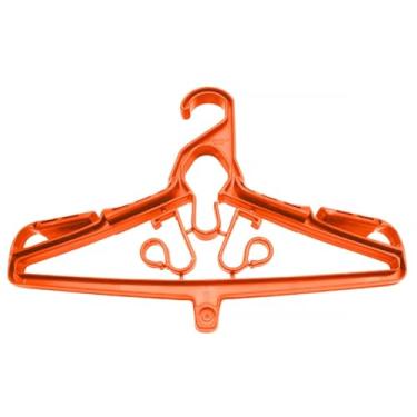 Imagem de Seasub Cabide Multiuso para Equipamento de Mergulho, Azul, Plástico Resistente, 44x28x3cm, com Suporte para Regulador e Colete (Laranja)