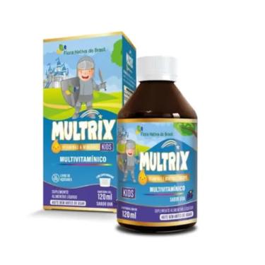 Imagem de MULTRIX (Xarope Infantil com Vitaminas de A a Z) 120ml - Flora Nativa Sabor:Laranja