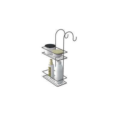 Imagem de Porta shampoo arame p/box dp pt - STOLF