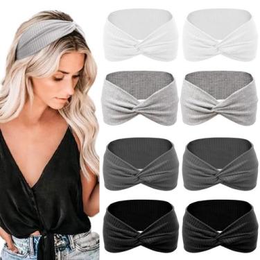 Imagem de Bandanas antiderrapantes Tobeffect para cabelos curtos - ioga, treino