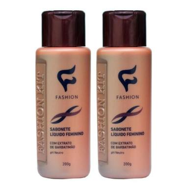 Imagem de Kit 2 Und Sabonete Feminino Barbatimão 200Ml Fashion