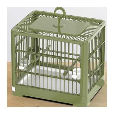 Imagem de Gaiola de pássaro, gaiola de pássaro, papagaio, casa, grande, reprodução, portátil, especial, ninho de pássaro (verde)
