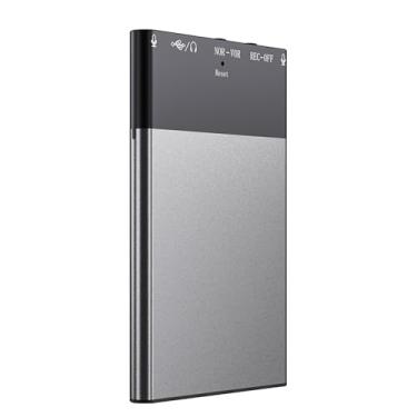 Imagem de Zopsc Gravador de Voz AI Com Controle de Aplicativo, Gravador Digital Magnético Com Tradução para 108 Idiomas, Bateria de 12 Horas, Design Compacto, para Palestras (128G)