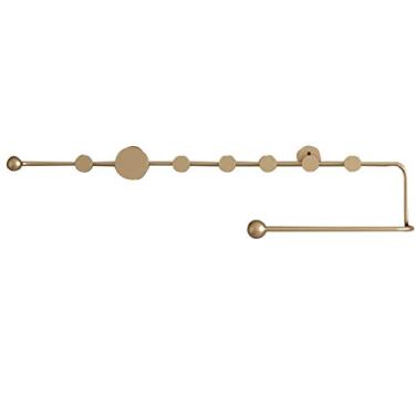 Imagem de Cabides de parede, cabide de parede de alpendre de luxo leve, cabide de parede criativo de estilo europeu, gancho de casaco de chapéu moderno, decoração de parede de estilo simples, para toalhas