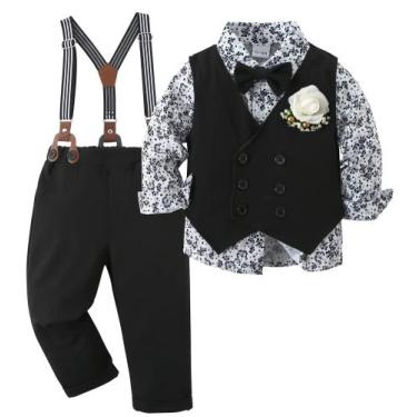 Imagem de Roupas infantis para meninos, roupas de casamento para homens da ARTMI