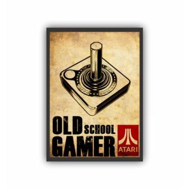 Imagem de Quadro Decorativo Games Atari - Genérica, 33x24