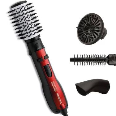 Imagem de Escova Giratória Turbo Kit 4 Em 1 Alta Potência Profissional