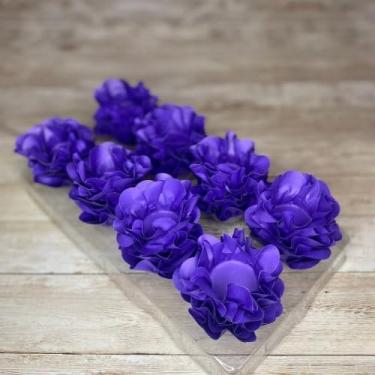 Imagem de Kit com 120 Forminhas para Doces Finos Modelo Flor Luxo – Linha Style – Ideal para Casamentos, Festas e Decoração de Mesa Elegante(VIOLETA,40 UNIDADES)