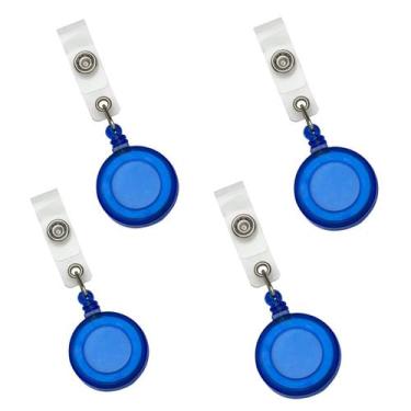 Imagem de Roller Clip Retrátil Ioiô Para Crachá e Documentos de Identificação (4