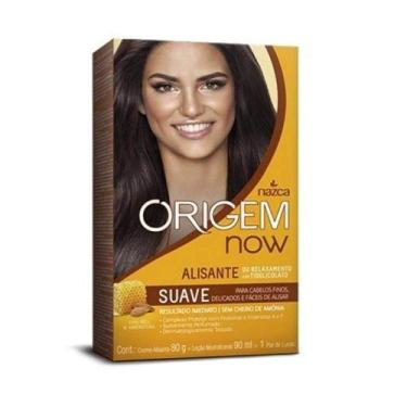 Imagem de Kit De Alisamento Origem Now Mel e Amêndoas
