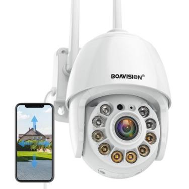 Imagem de Câmera de segurança BOAVISION 4K/8MP WiFi externo com detecção de IA
