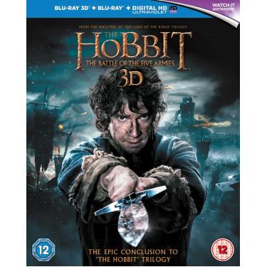 Imagem de The Hobbit: The Battle of the Five Armies [Blu-ray 3D + Blu-ray] [2015] [Region Free]