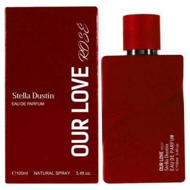 Imagem de Perfume Our Love Rose For Her Eau de Parfum 100ml - Stella Dustin
