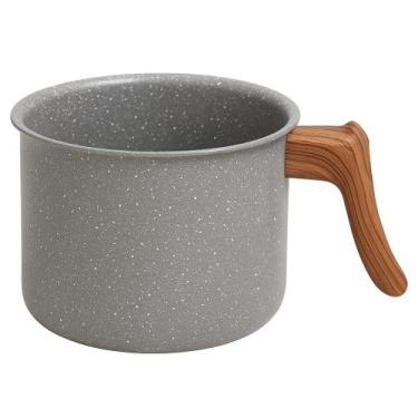 Imagem de Leiteira Fervedor Caneco Antiaderente Cerâmica Fogão Indução Canecão 1