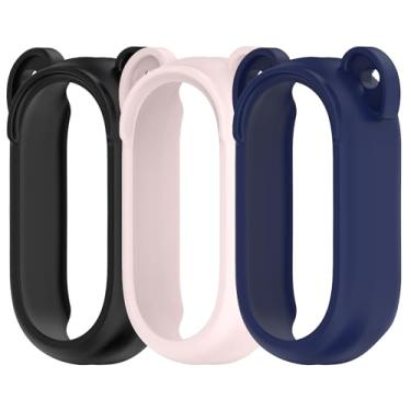 Imagem de QHBAMD Pacote com 3 capas protetoras de silicone Insta360 GO2 – Cove resistente à água à prova de choque