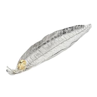 Imagem de SUNGOOYUE Queimador de Incenso Exclusivo Com Folhas e Caracóis, Suporte Portátil, Fácil de Limpar para Estúdio de Ioga