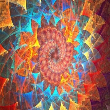 Imagem de Quadro Decorativo com Estampa Background Wallpaper Arte Moderno para Decoração de Interiores 50x50cm