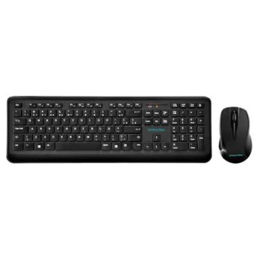 Imagem de Teclado e Mouse Sem Fio, Movitech, Office, Abt2, Otcw-01.