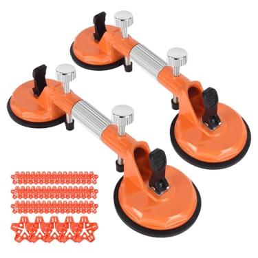 Imagem de UpJiaflarish Ferramentas de granito - Conjunto de ferramentas de ventosa de azulejo - Setter de costura, para configuração plana e reparo, adequado para azulejos de granito, mármore, pedra, laje e