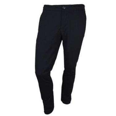 Imagem de Calça Social Masculina Docthos Alfaiataria Slim Preta - 8204-Masculino