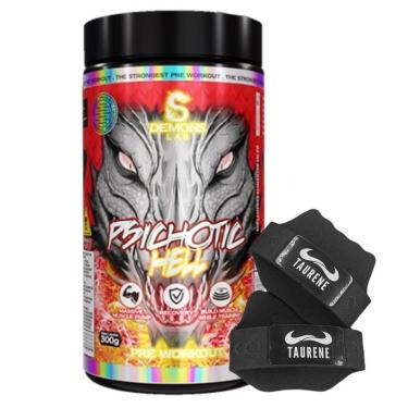 Imagem de Pre Treino Psichotic Hell Frutas Vermelhas 300g Luva Demons-Unissex
