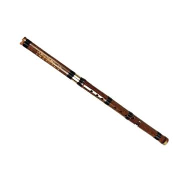 Imagem de Flauta de bambu vintage chave G flauta profissional instrumento de sopro vertical feito à mão