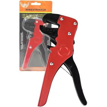 Imagem de Alicate Descascador Ajustável com Pressão Regulável e Cortador de Fios Profissional
