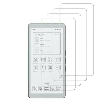 Imagem de Tznzxm Película protetora de tela VIWOODS AiPaper Reader [4 unidades], compatível com capa HD transparente [antiarranhões] [sem bolhas] [anti-impressões digitais] Película PET para leitores de eBooks