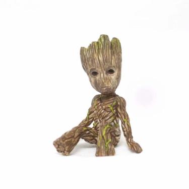 Imagem de Porta-canetas Flowerpot Baby Groot Tree Anime Figure Toy 6 cm