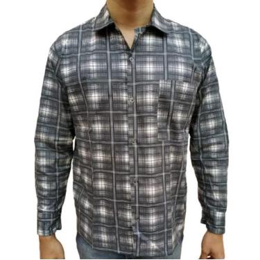 Imagem de Camisa xadrez serviço/trabalho/roça 100%algodão 2/3/4/5/6/7/8 - CONFEC