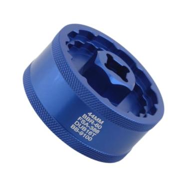 Imagem de oshhni Extrator de Movimento Central 5 em 1 para Bicicleta, Copo de Movimento Central em Liga de Alumínio para BB-9100 - Ideal para Amantes de Bicicletas, Azul