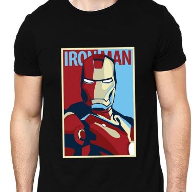 Imagem de Camiseta Iron Man Homem De Ferro Marvel Masculina-Masculino